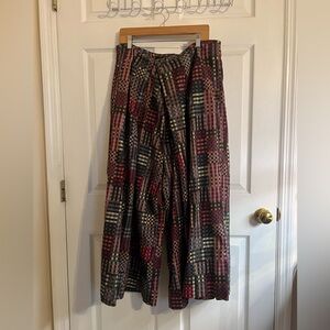Plaid Maxi Skirt - Multicolor